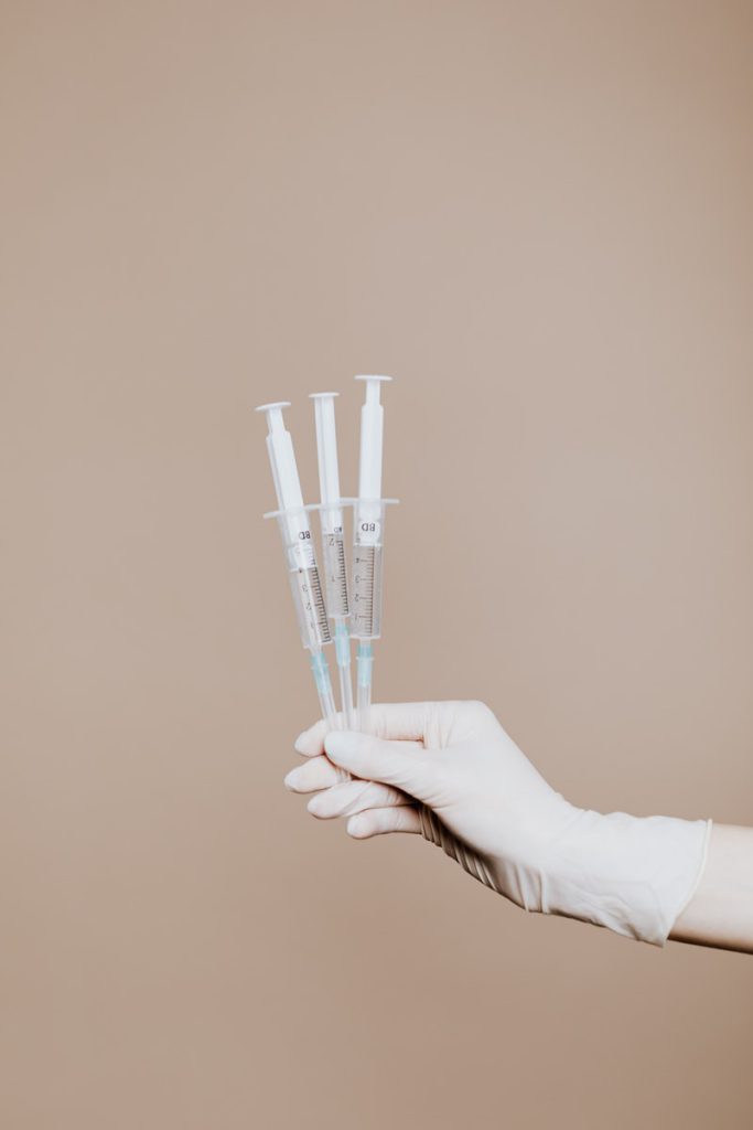 3 filler syringes